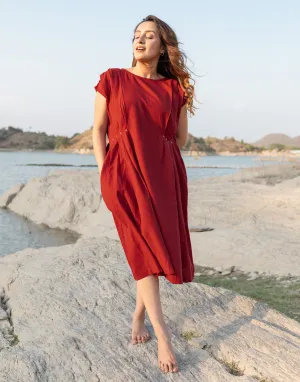 Baked Red Dress