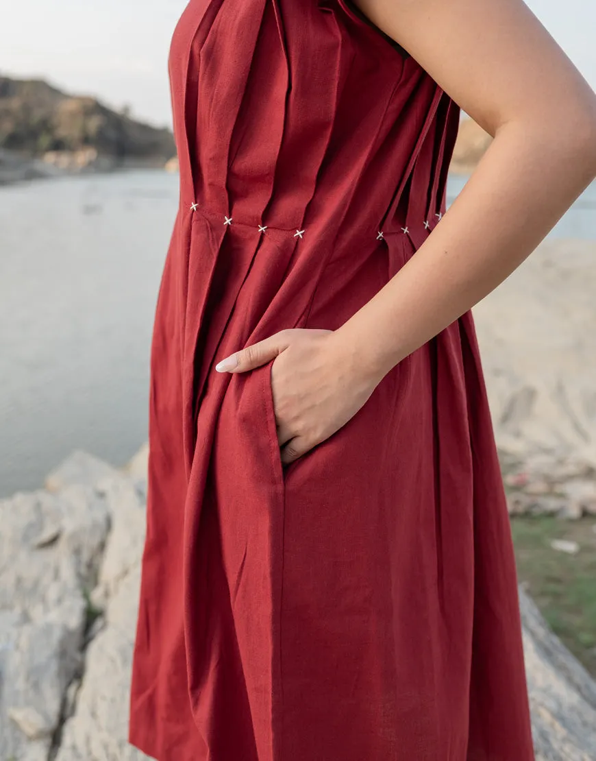 Baked Red Dress