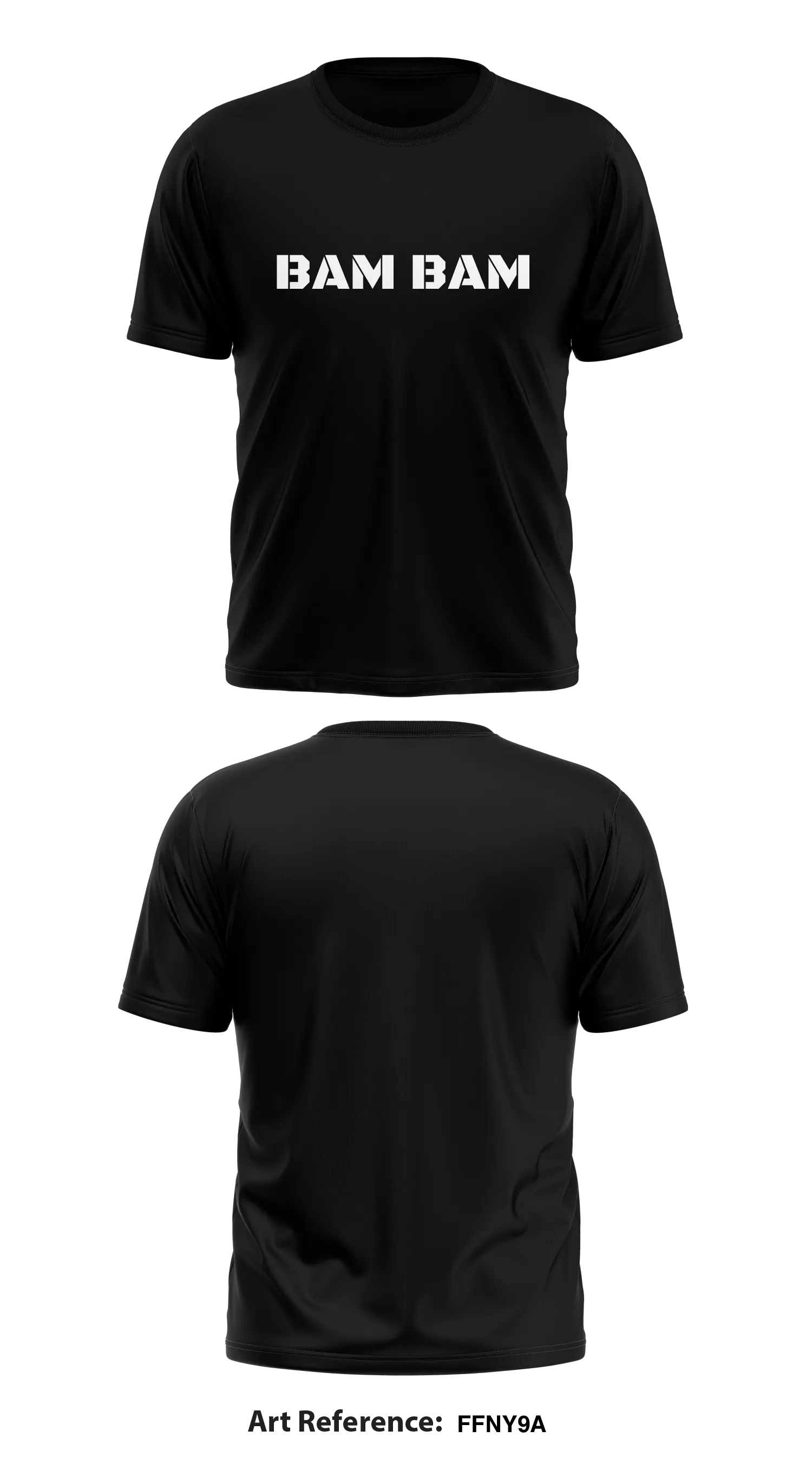 Bam Bam Store 1 Core Men's SS Performance Tee - ffny9a