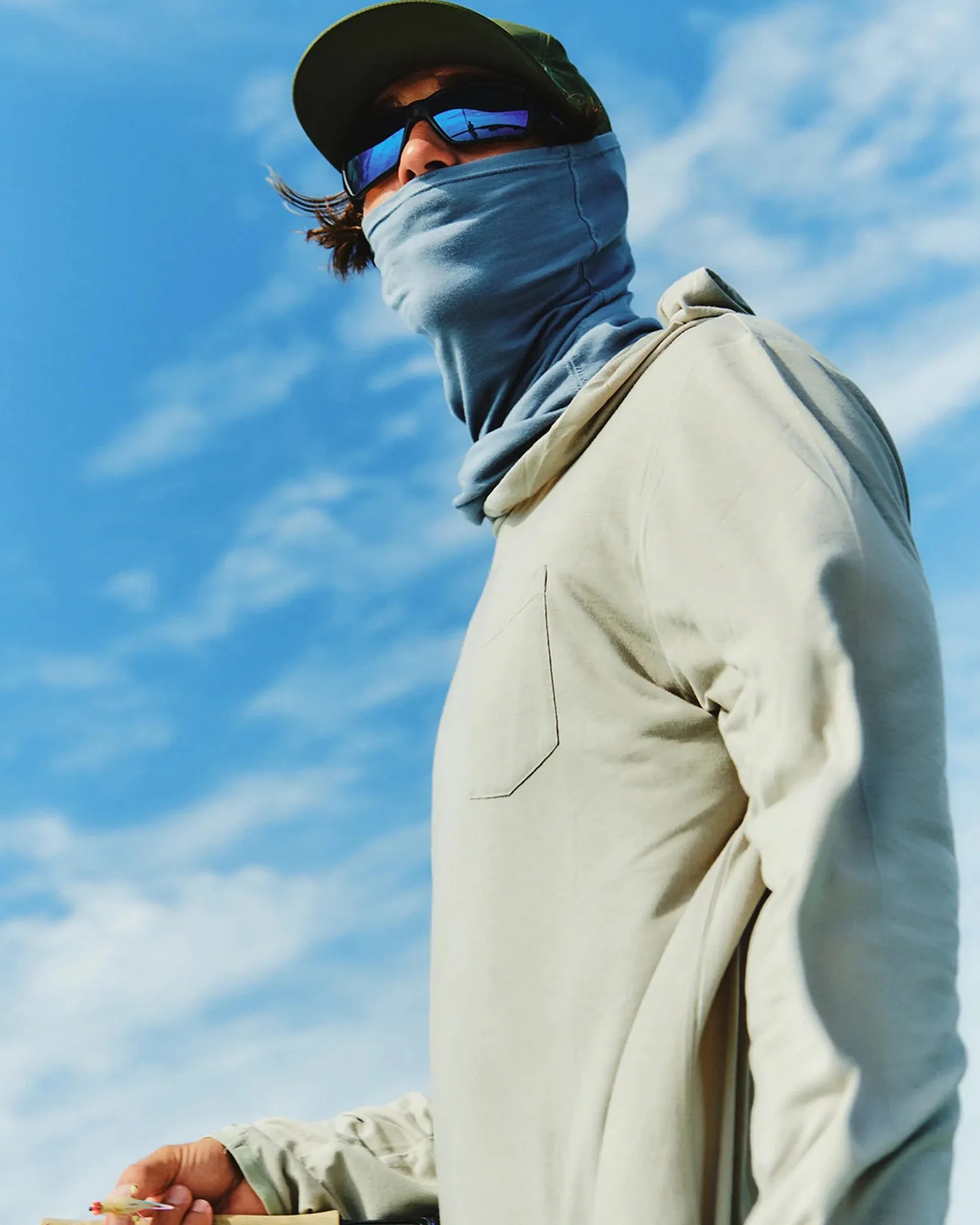 Bamboo Lightweight Hoodie - Storm Cloud