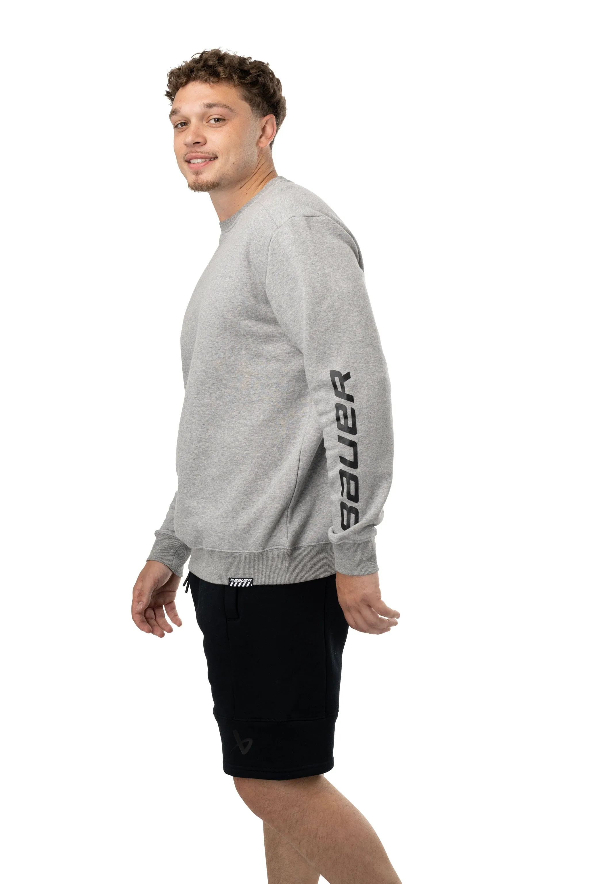 Bauer Core Crew Longsleeve Shirt - Grey