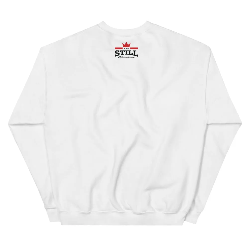 Be Your Beast Lion with ASC logo on back label men's sweatshirt
