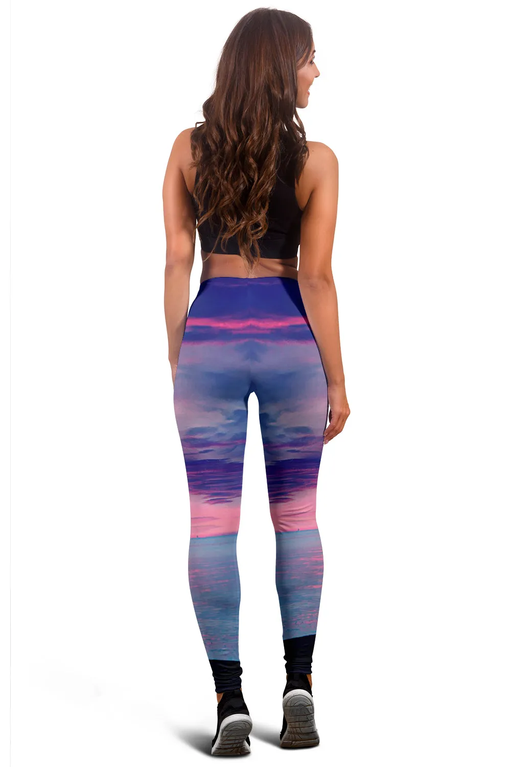 Beautiful Sky & Ocean Leggings