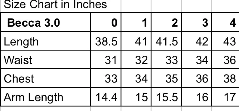 Becca 3.0 (Tall)