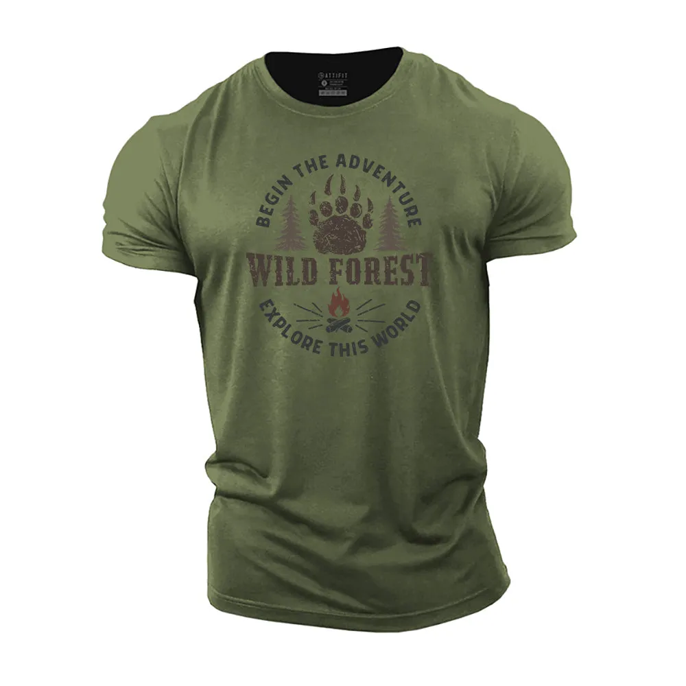 Begin the Adventure Cotton T-Shirt