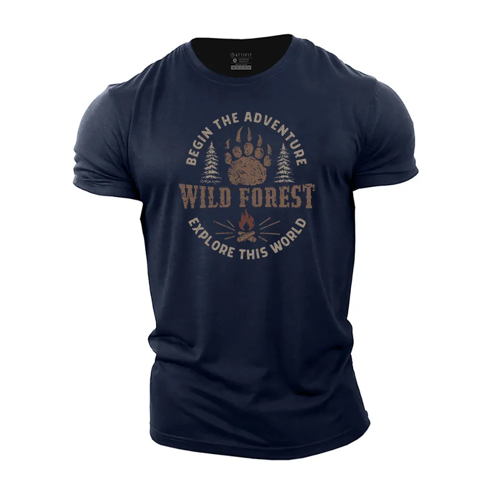 Begin the Adventure Cotton T-Shirt