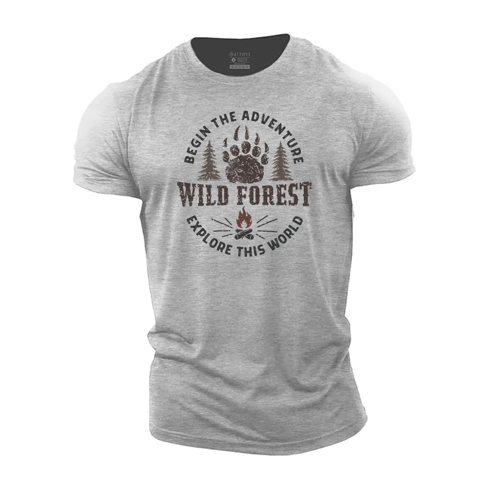 Begin the Adventure Cotton T-Shirt