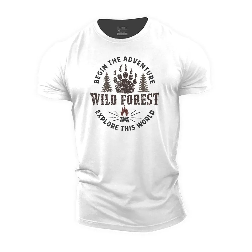 Begin the Adventure Cotton T-Shirt
