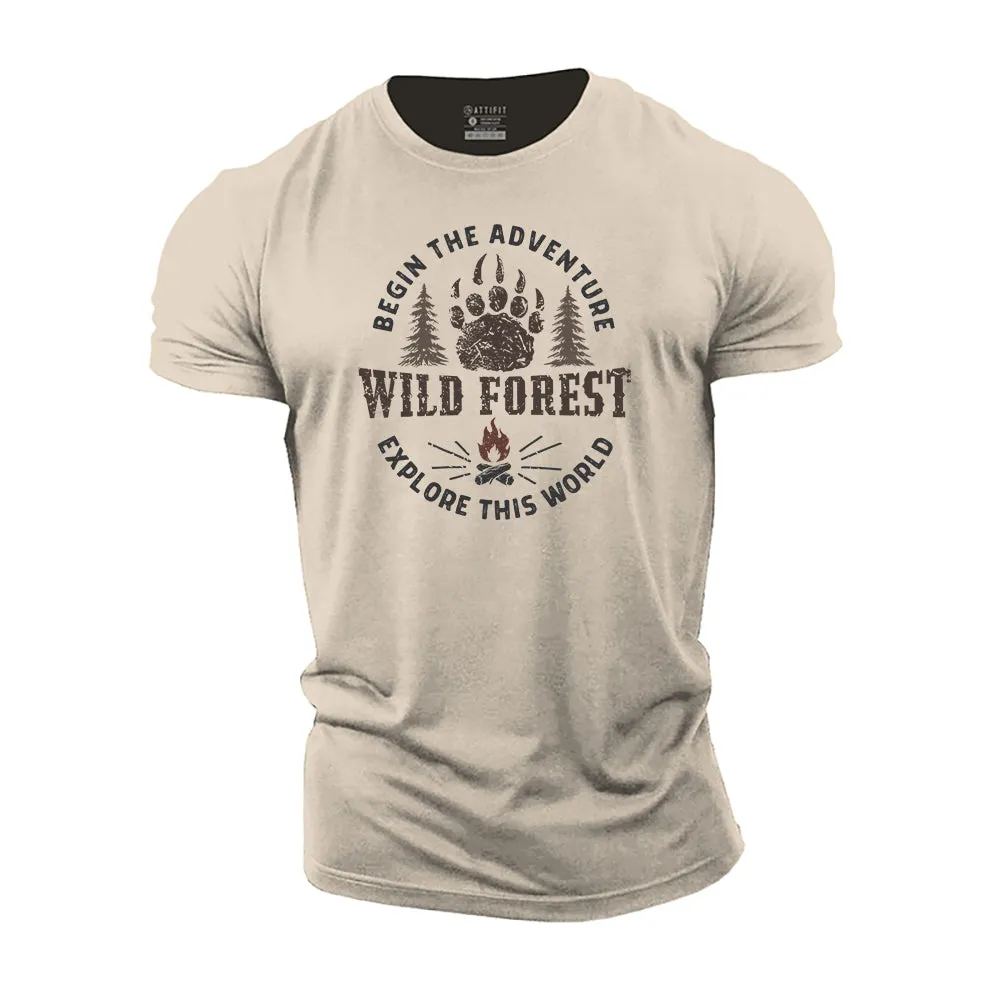 Begin the Adventure Cotton T-Shirt