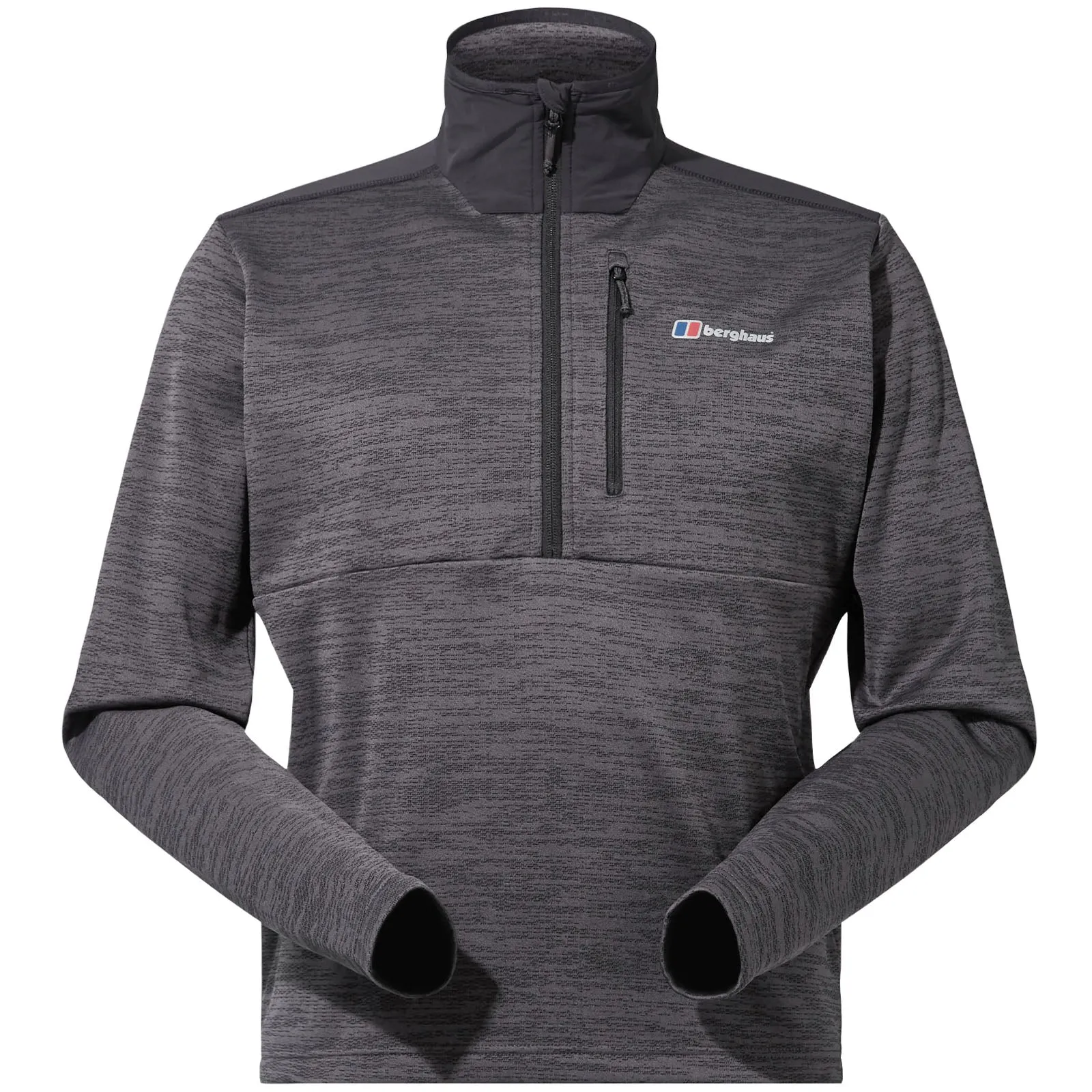 Berghaus Mens Thraskii Half Zip Moisture Wicking Fleece