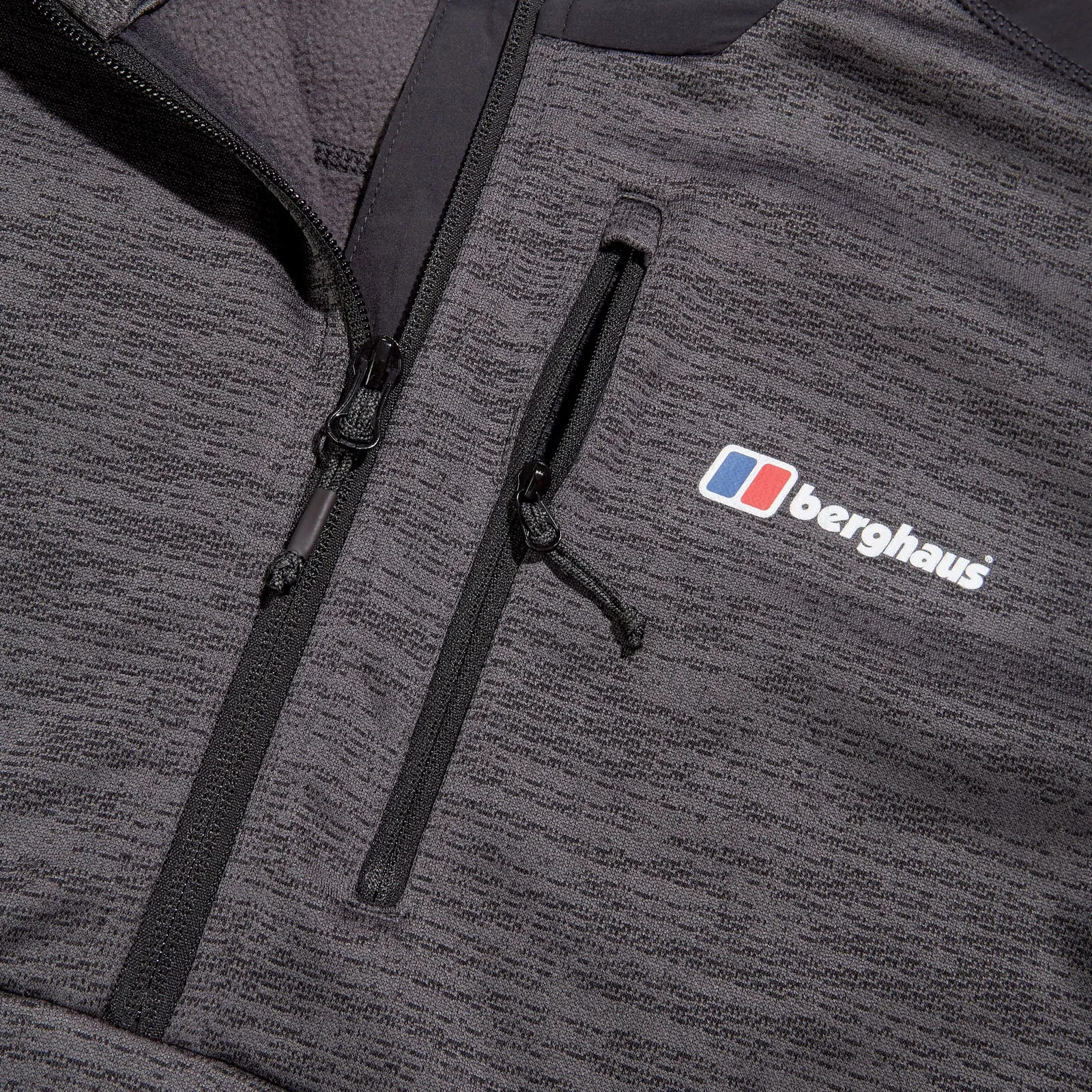 Berghaus Mens Thraskii Half Zip Moisture Wicking Fleece