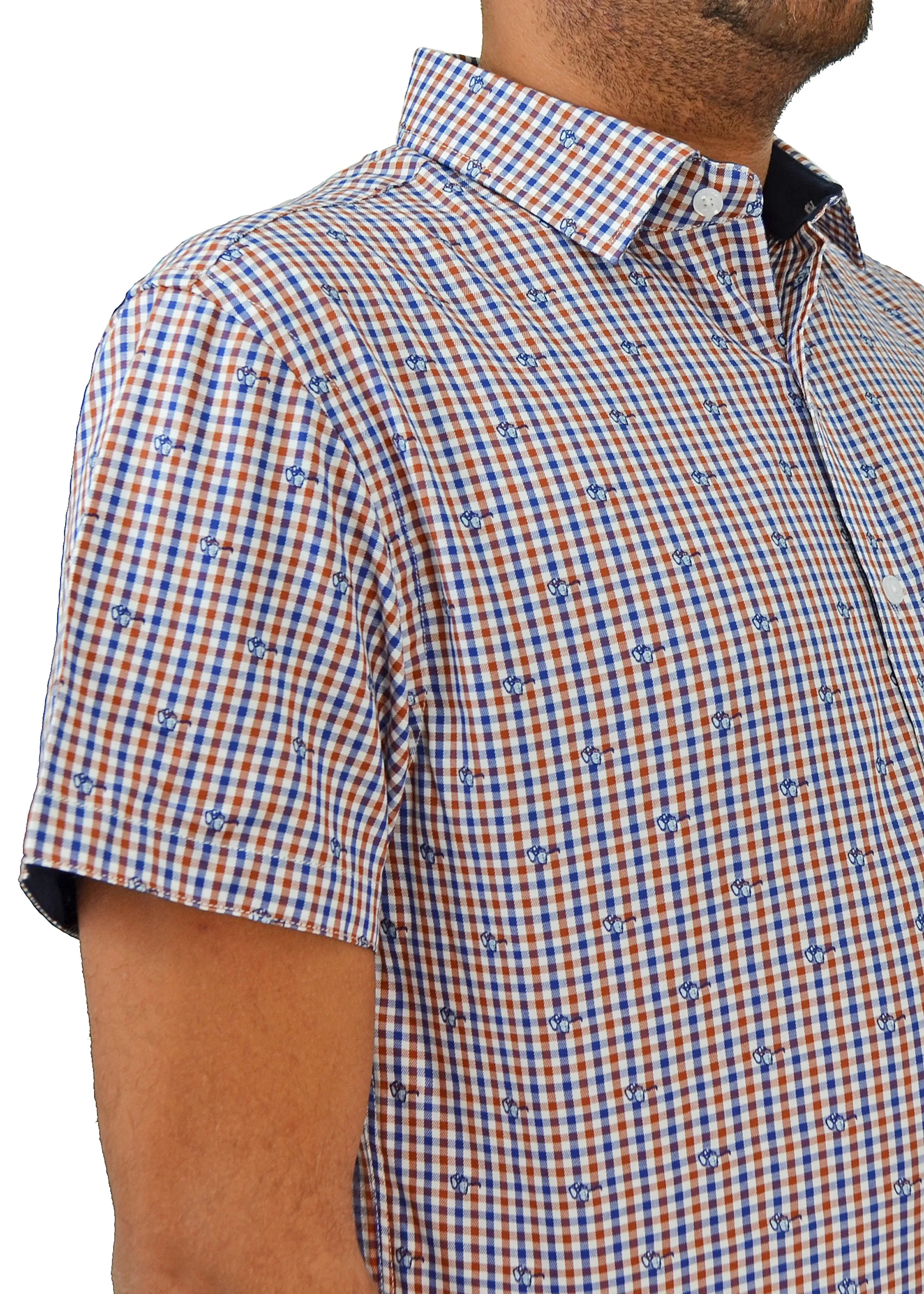 Bermuda Styles Glasses Button-Down