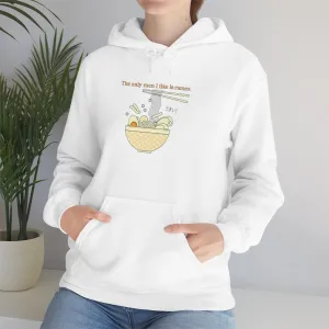 Big Slurp Energy-White Hooded Sweatshirt