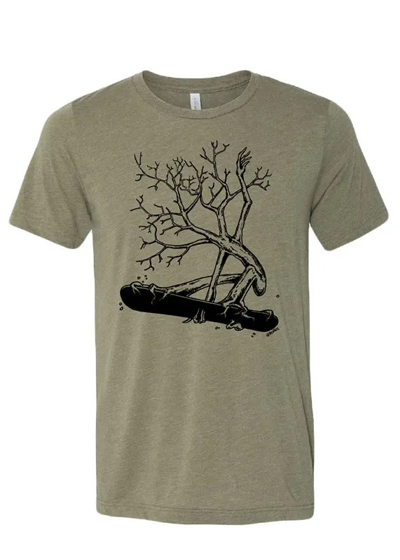 Big Tree Snowboard Grab Tee