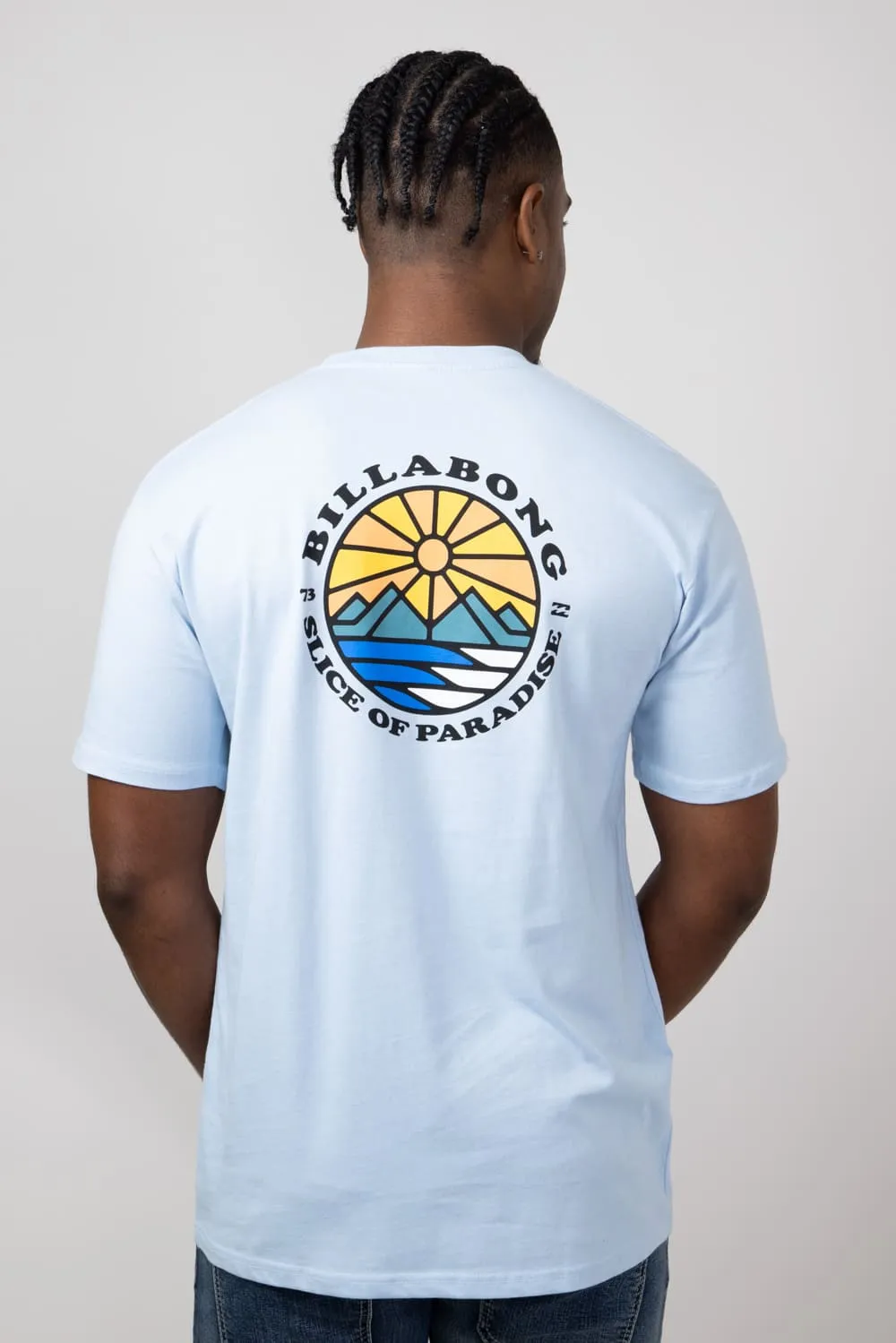 Billabong Slice Of Paradise T-Shirt for Men in Coastal Blue | 24A3524006-COASTALBLUE
