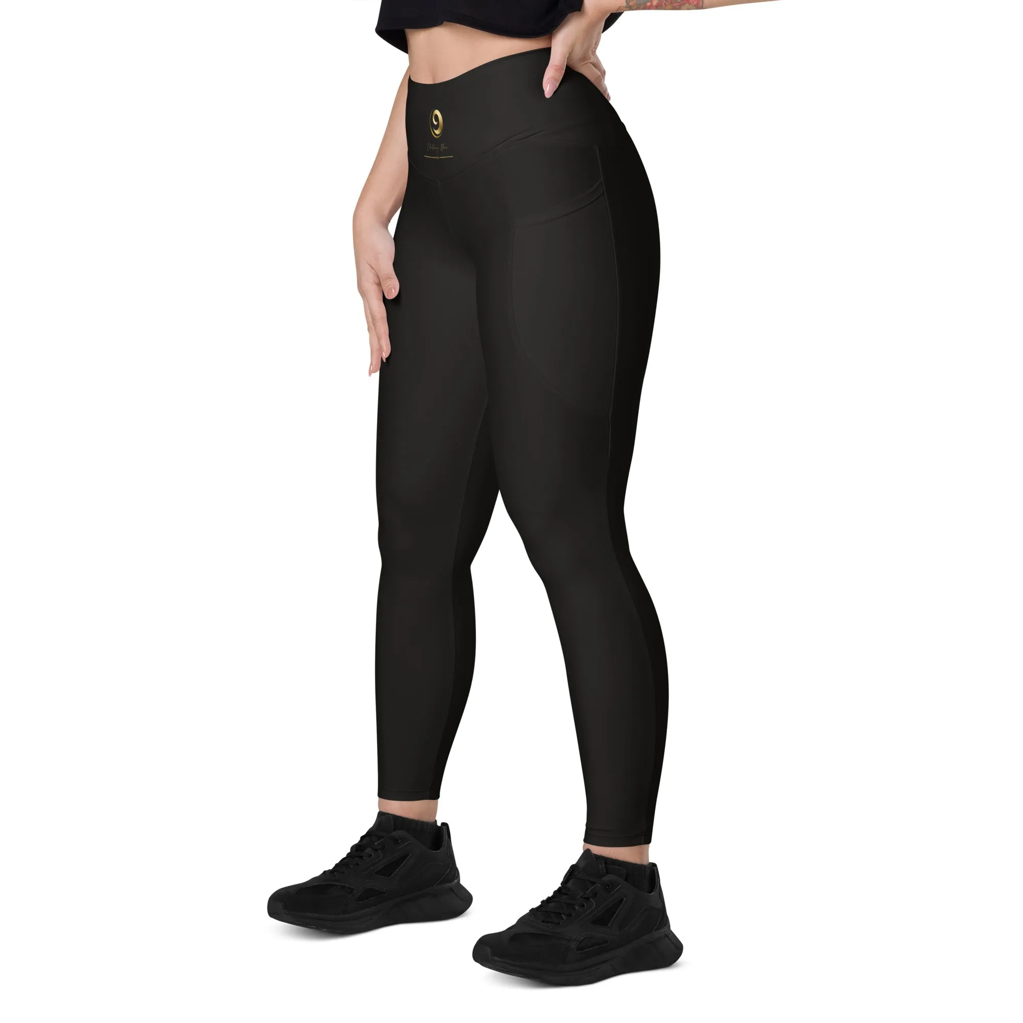 Black Chaitanya Abara Pocket Leggings