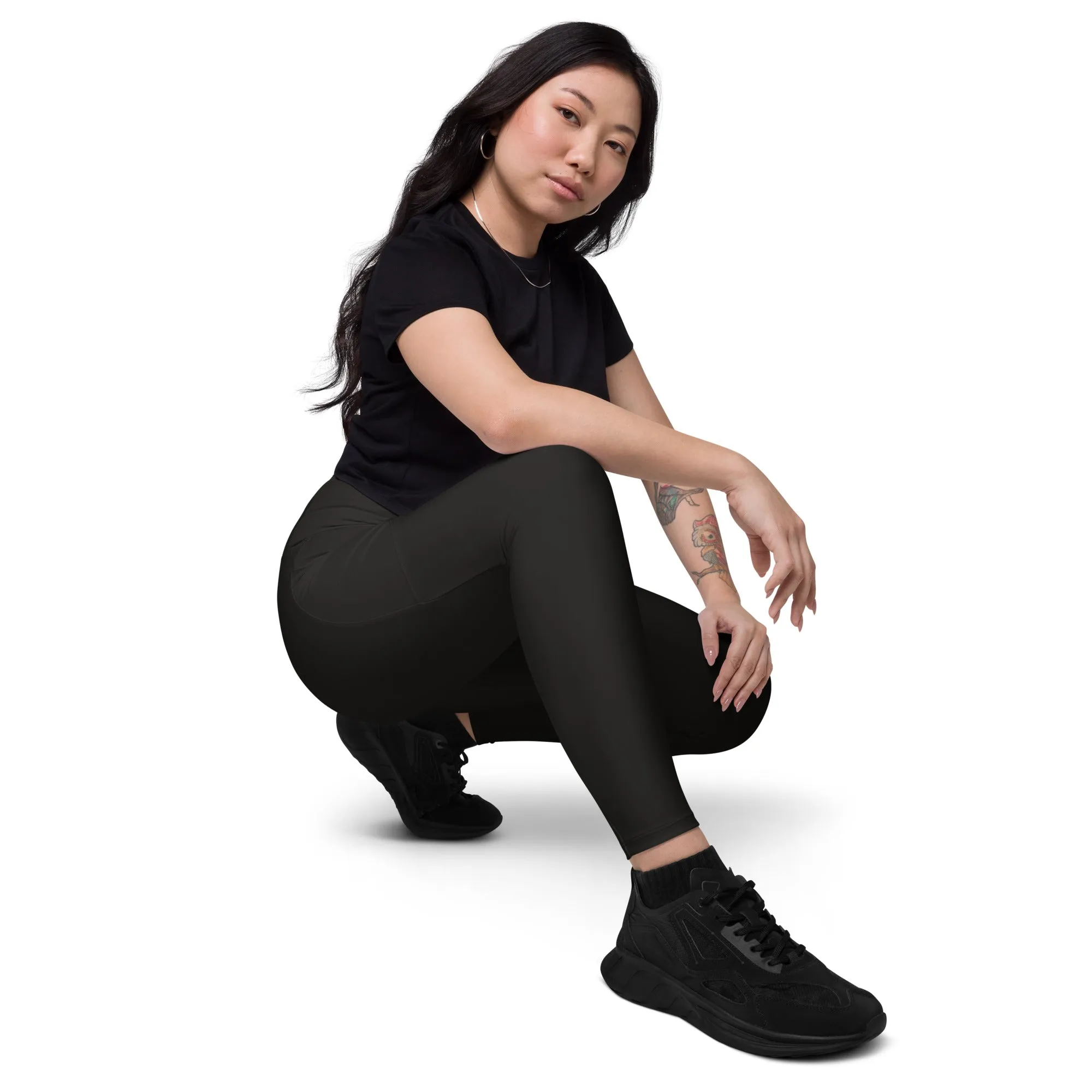 Black Chaitanya Abara Pocket Leggings