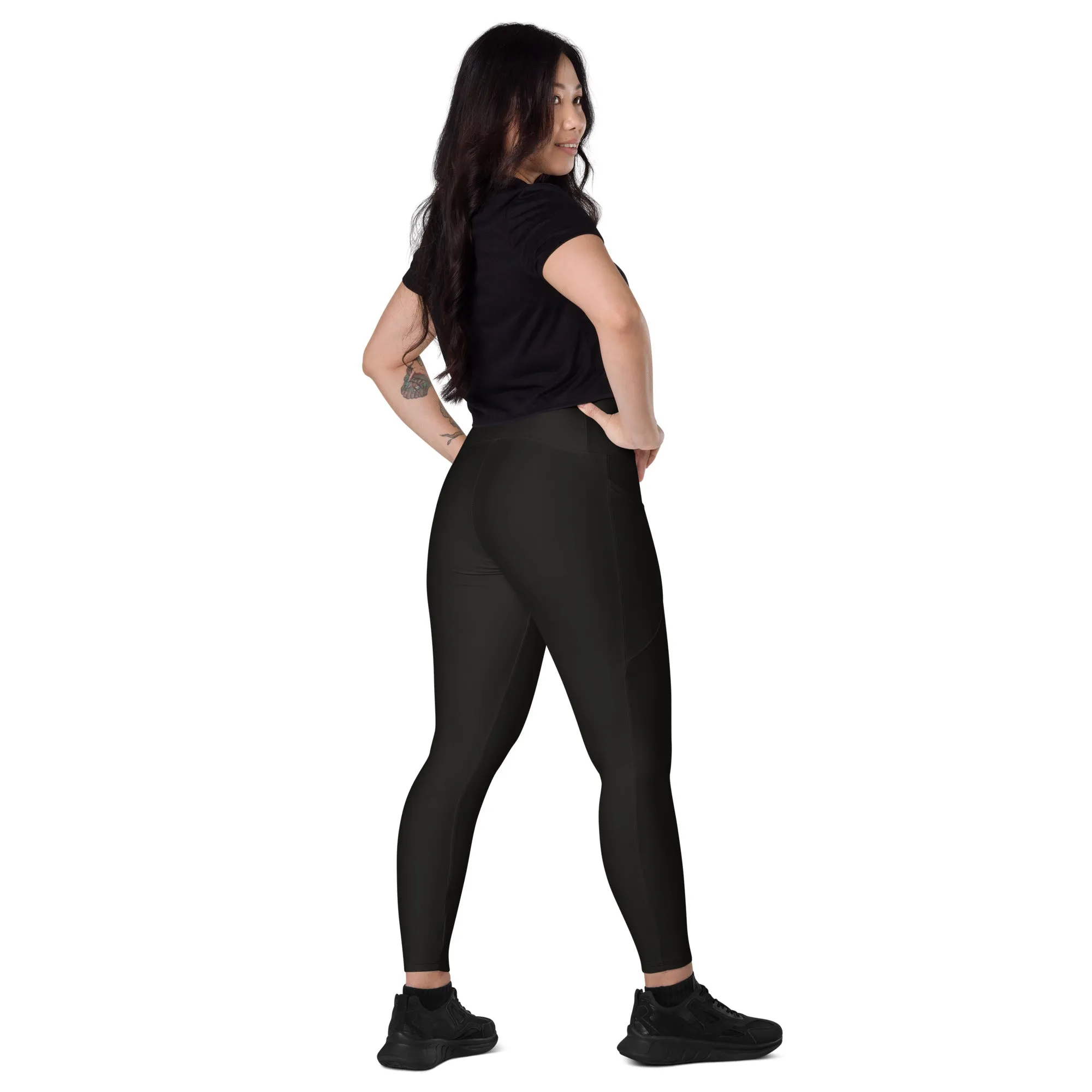 Black Chaitanya Abara Pocket Leggings