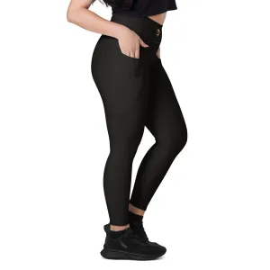 Black Chaitanya Abara Pocket Leggings