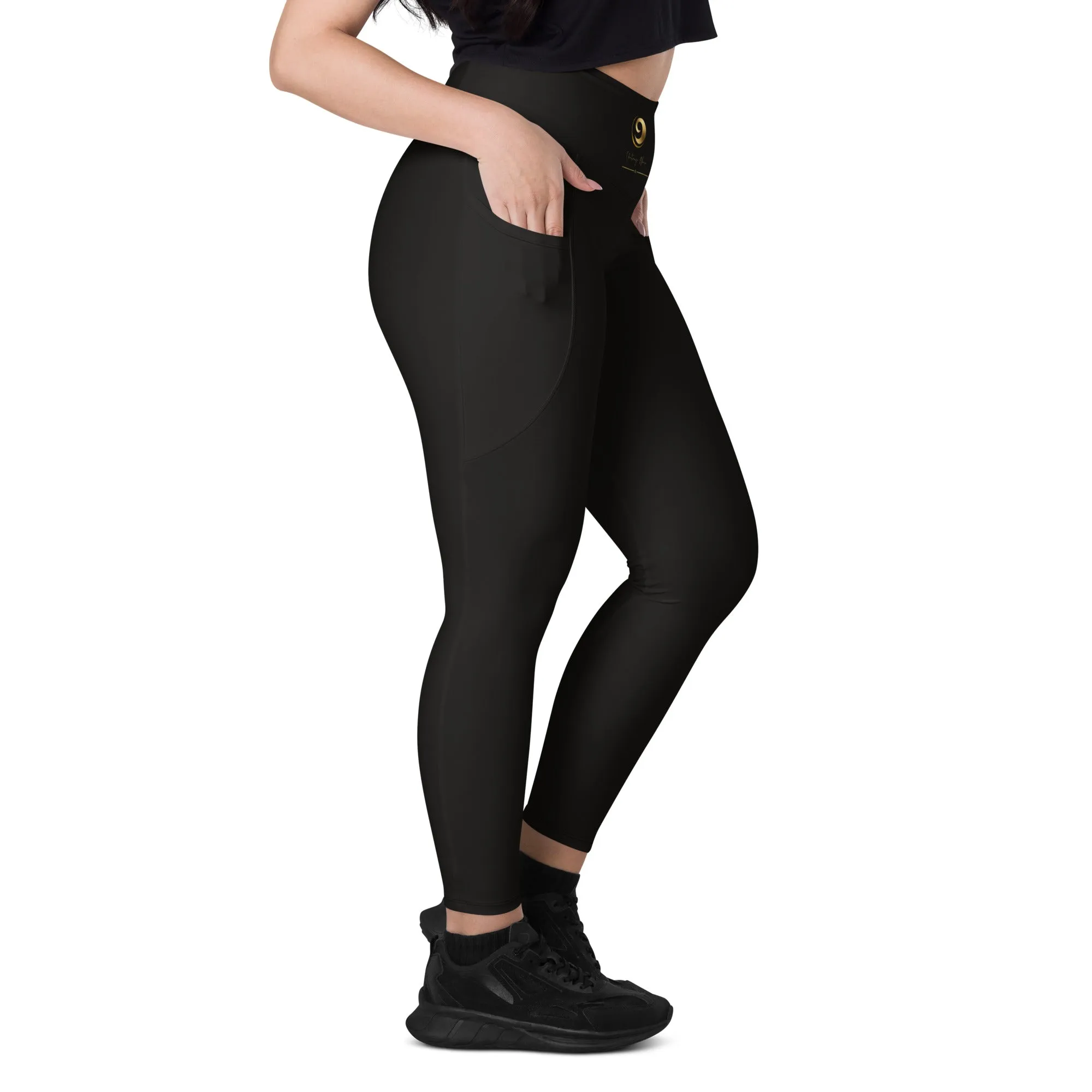 Black Chaitanya Abara Pocket Leggings