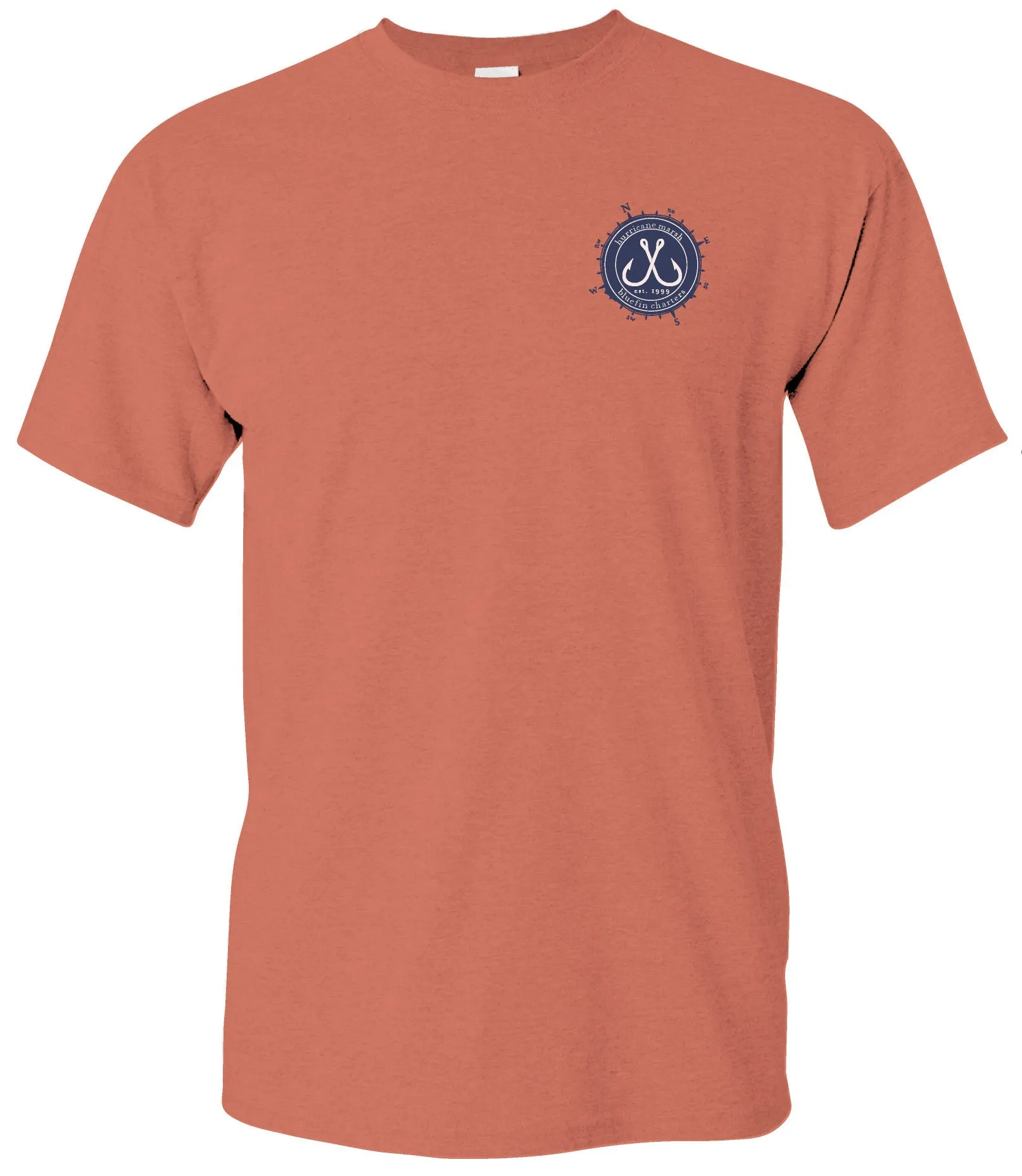 Bluefin Charters Coral T-Shirt