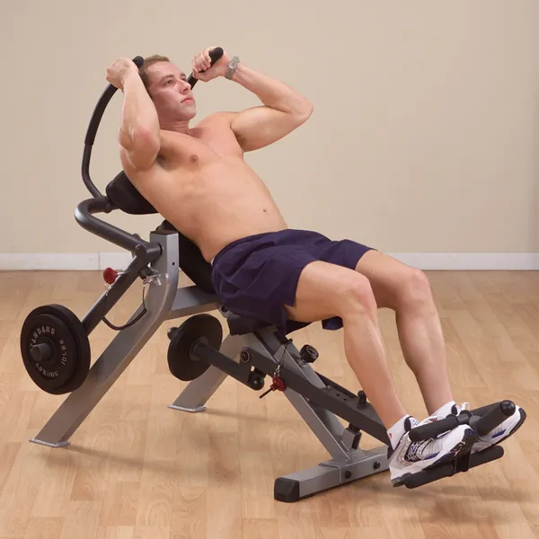 BODY SOLID SEMI-RECUMBENT AB BENCH - GAB300