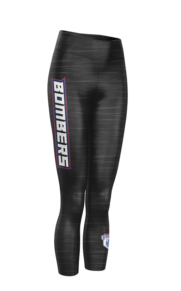 Bombers Baseball Leggings Black