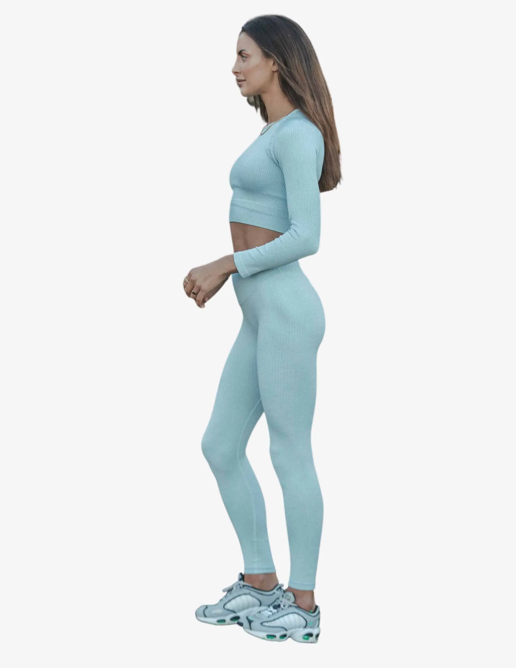 Bondi Blue Seamless Leggings