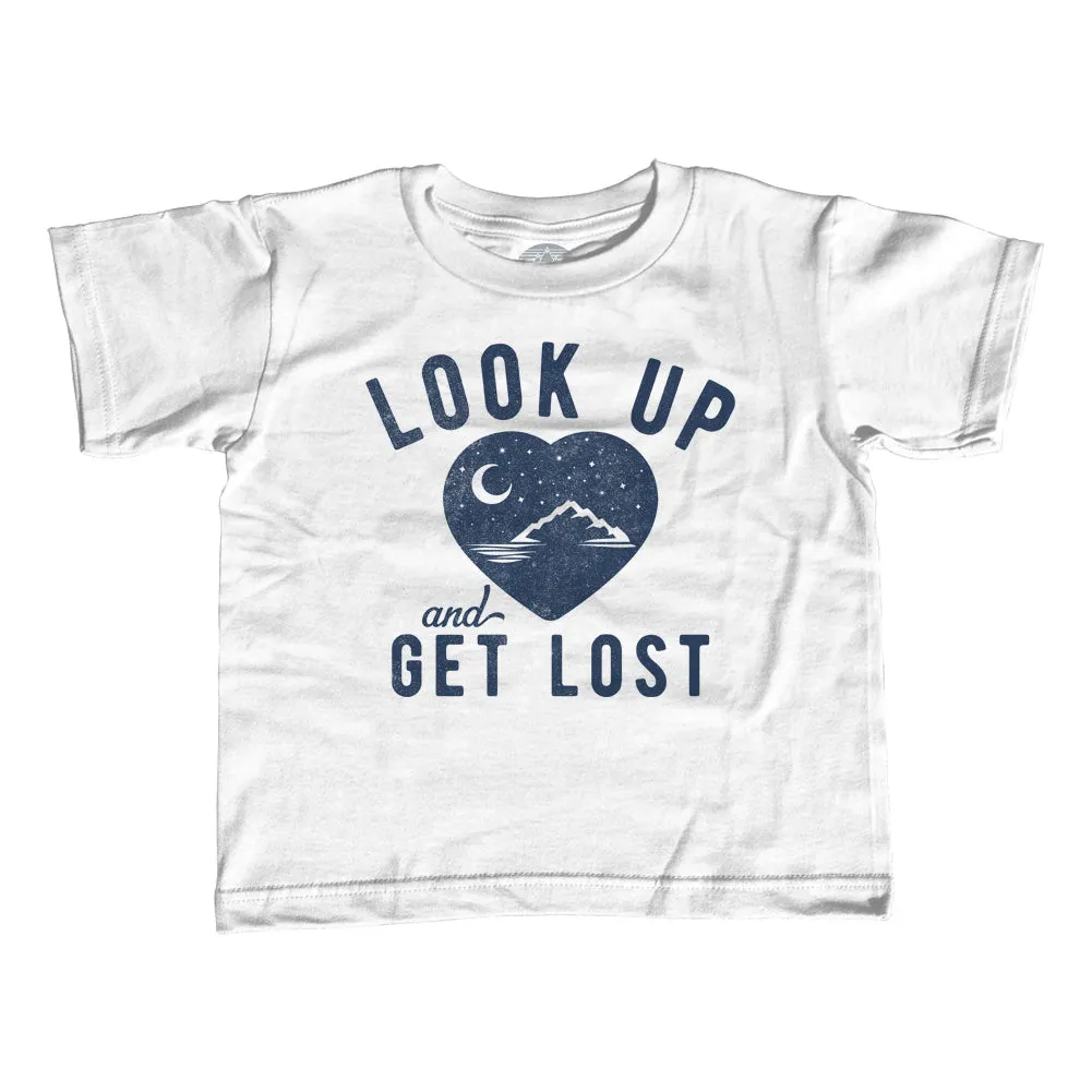 Boy's Look Up and Get Lost T-Shirt - Astronomy Shirt