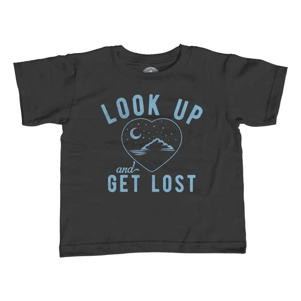 Boy's Look Up and Get Lost T-Shirt - Astronomy Shirt