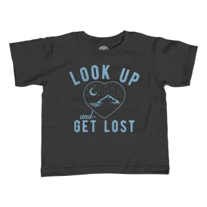 Boy's Look Up and Get Lost T-Shirt - Astronomy Shirt