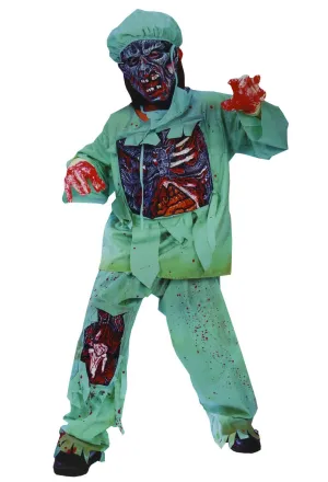 Boy's Zombie Doctor Costume - Large