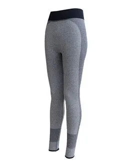 Brand Fashion High Waist Stretched GymRunning Clothes Spandex Quick-drying Womens Leggings SportFitness Active Pants