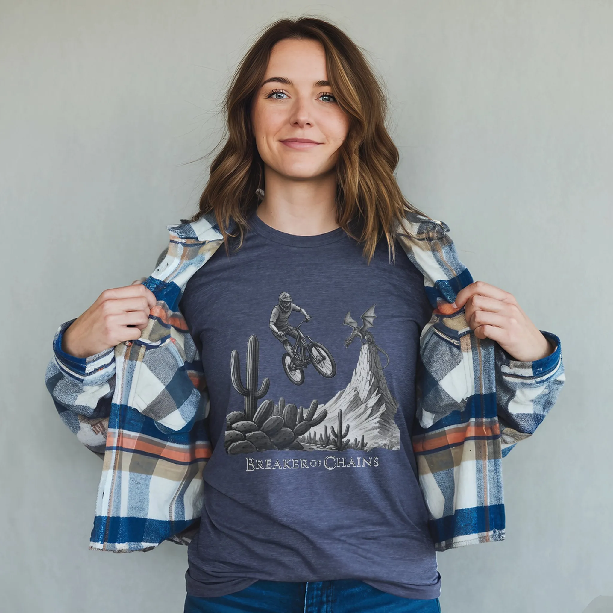 Breaker of Chains Biking T-Shirt