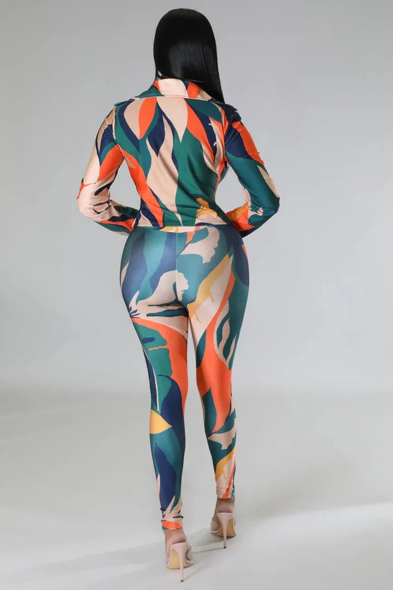 Bronze Girl Satin Leggings Set ! PLUS Sizes Available!