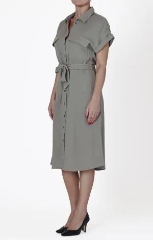 Brooke Utility Shirt Dress