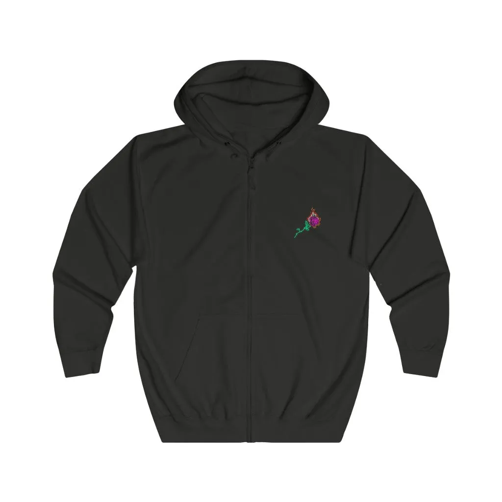 Burning Rose Hoodie