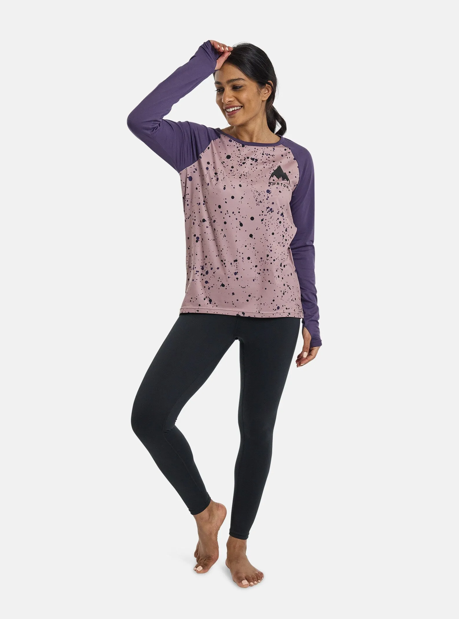 Burton Women's Roadie Base Layer Tech Long Sleeve T-Shirt