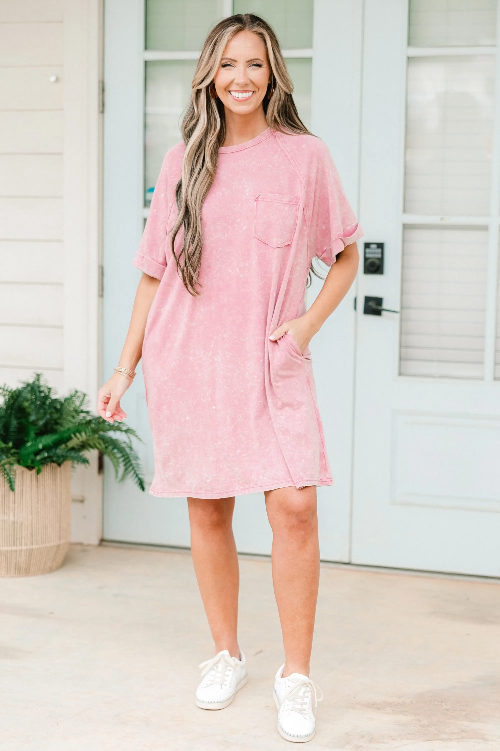 Bye Bye Birdie Dress, Mauve