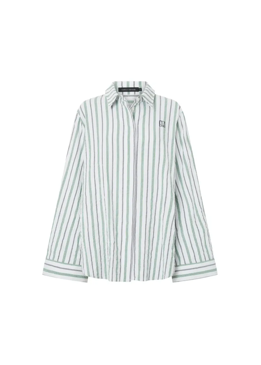 CAMILLA & MARC Pisces Shirt - Grass Green