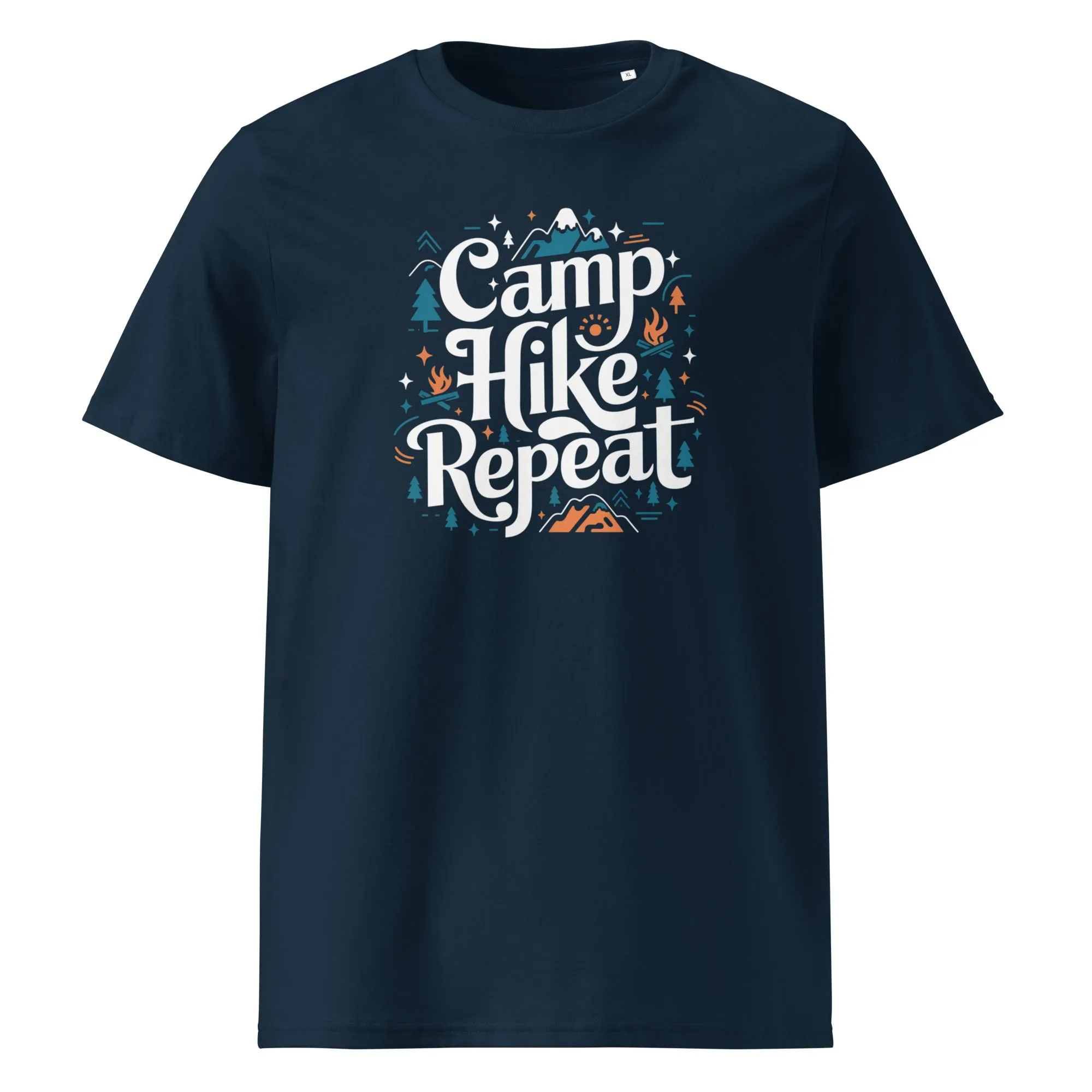 Camp Hike Repeat Organic T-shirt