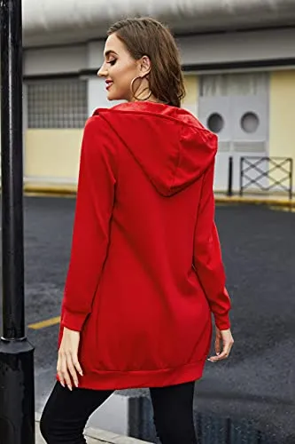 Casual Fleece Zip Hoodie