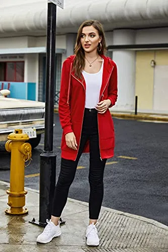 Casual Fleece Zip Hoodie