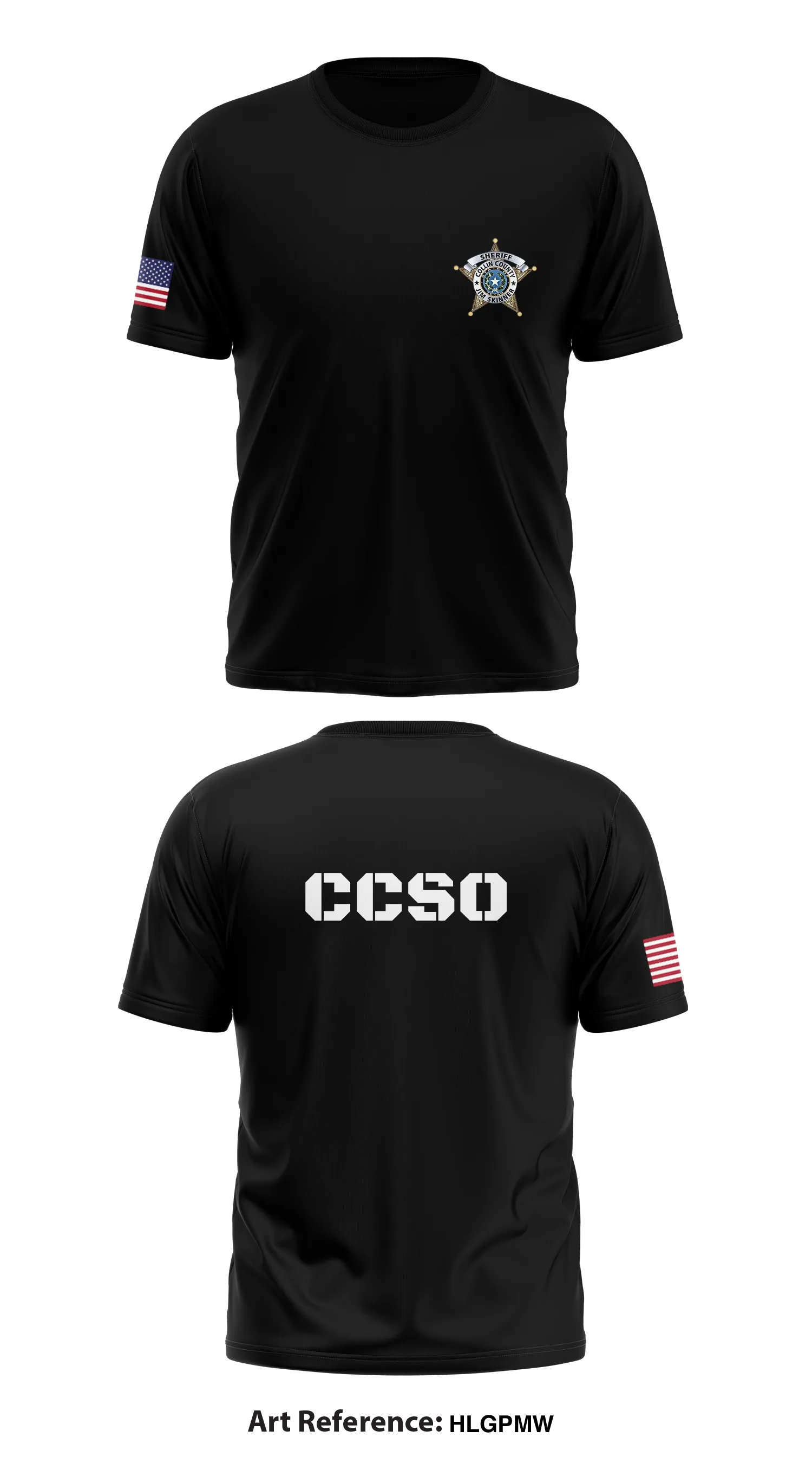 CCSO Core Men's SS Performance Tee - HLGPMw