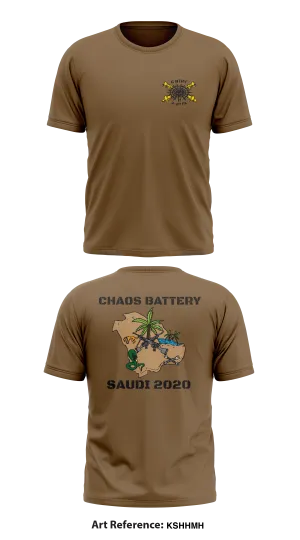 Chaos Battery, 4-27 FA, 2/1 AD Store 1 Core Men's SS Performance Tee - ksHhmh