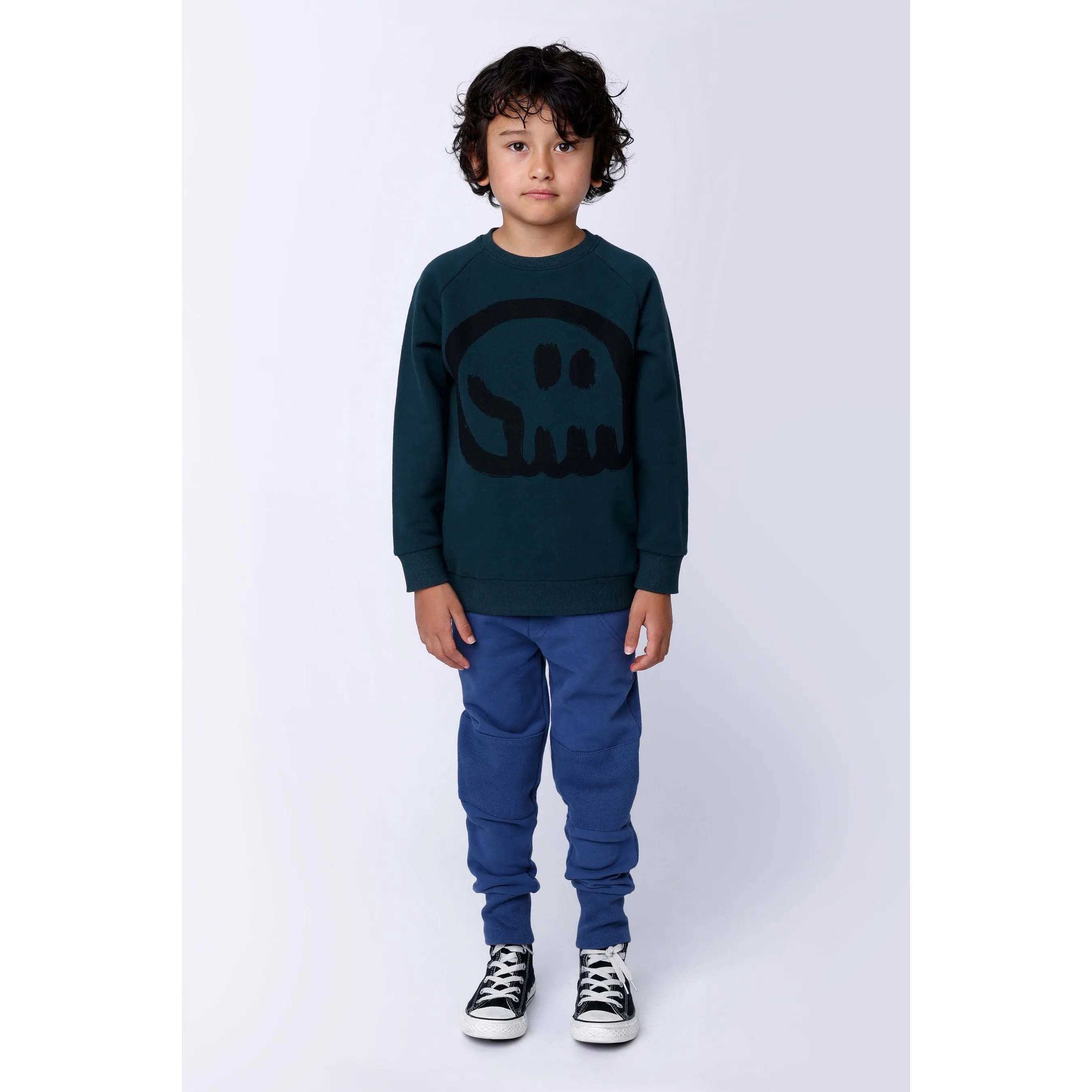 Charcoal Skull Furry Crew