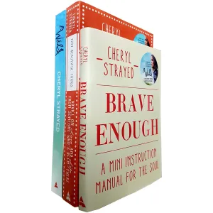 Cheryl Strayed Collection 3 Books Bundle With Gift Journal (Brave Enough [Hardcover], Tiny Beautiful Things,Wild)