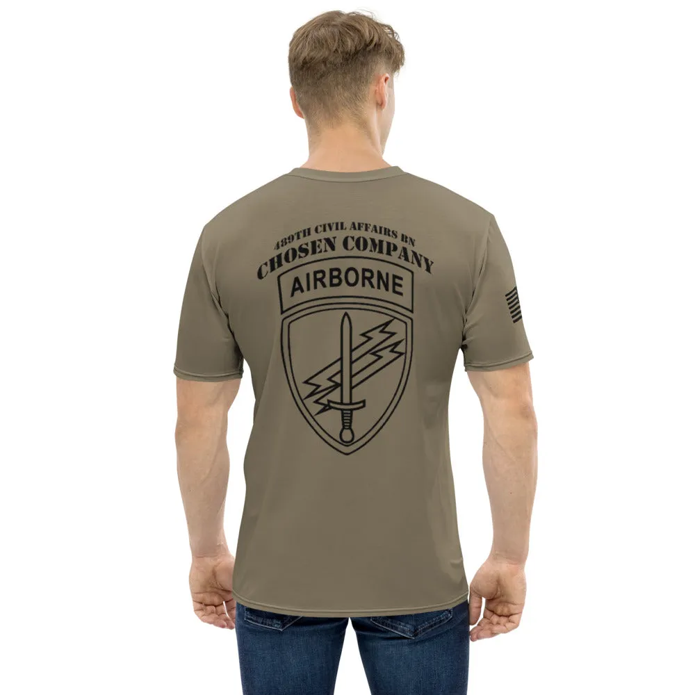Chosen Company, 489th Civil Affairs BN Store 1 Core Men's SS Performance Tee - zKfA7a
