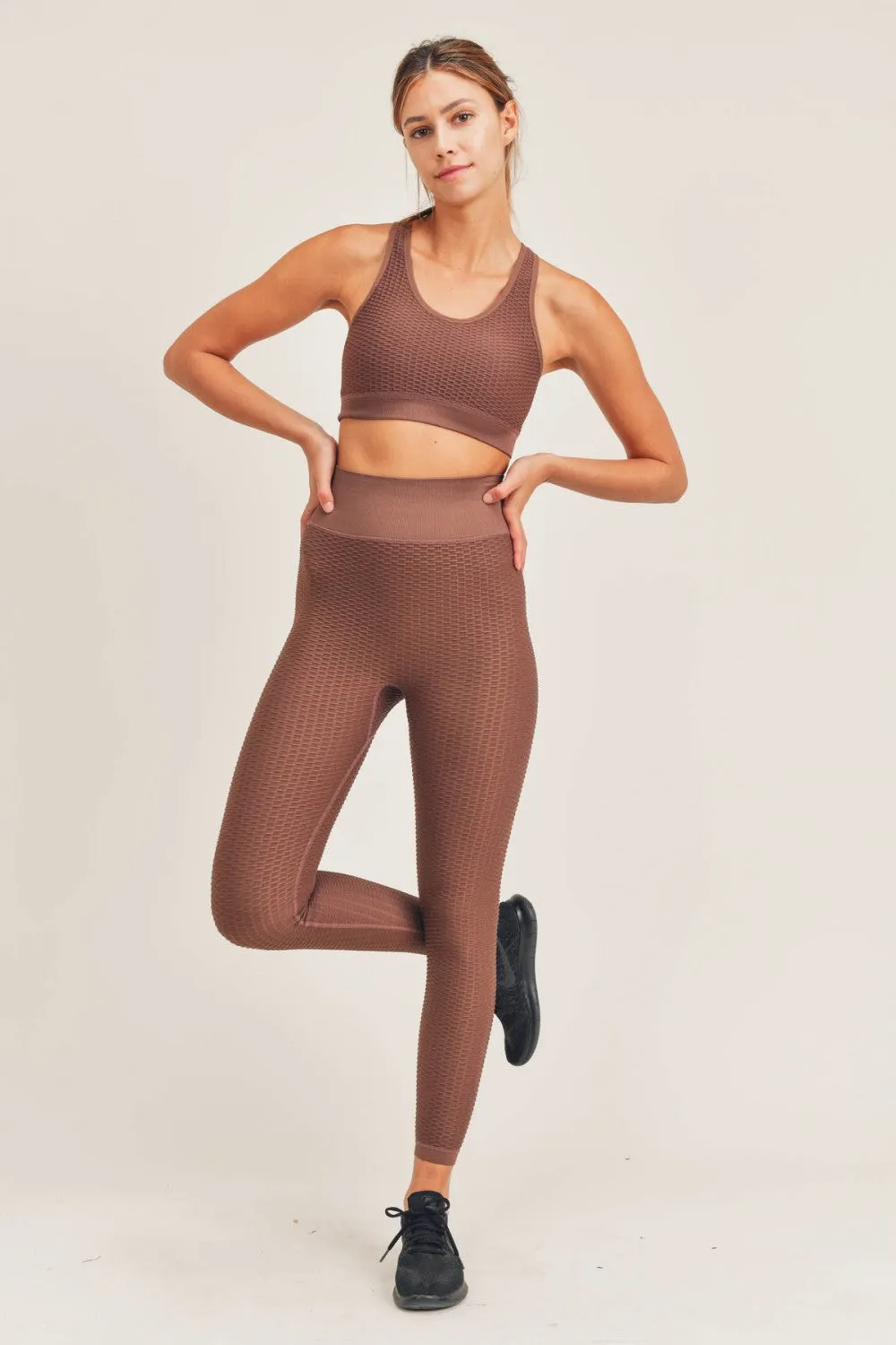 Cocoa Texture Leggings