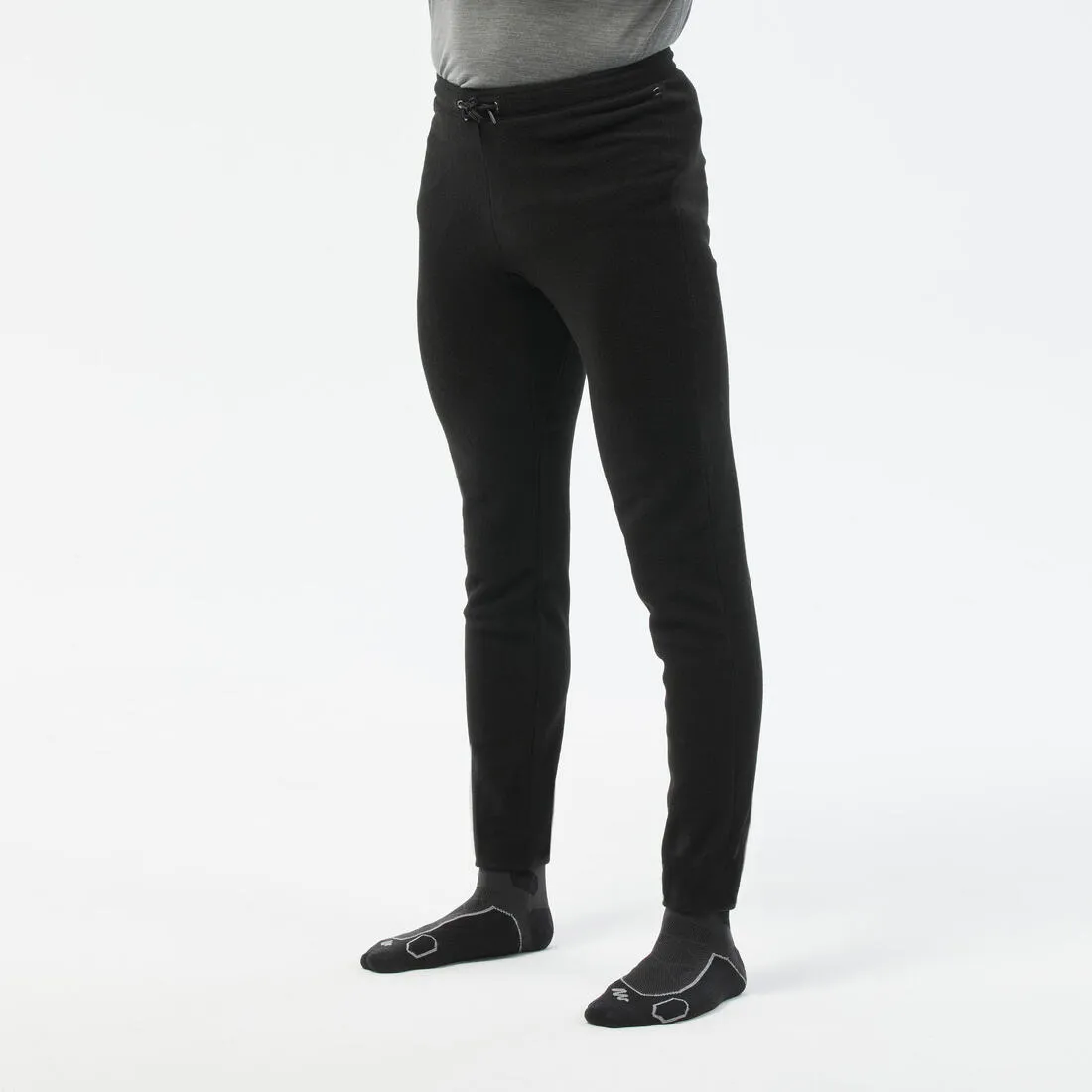 Collant polaire de randonnée- mh100 hood - homme